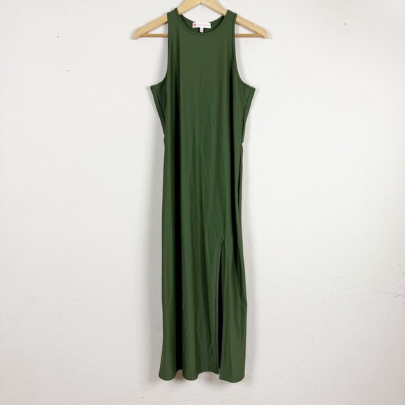 Jude Connally Dresses & Skirts - Jude Connally Green Sleeveless Maxi Dress Size Small